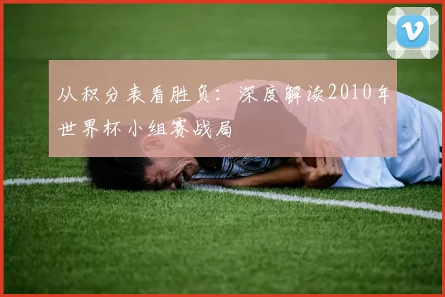 从积分表看胜负：深度解读2010年世界杯小组赛战局