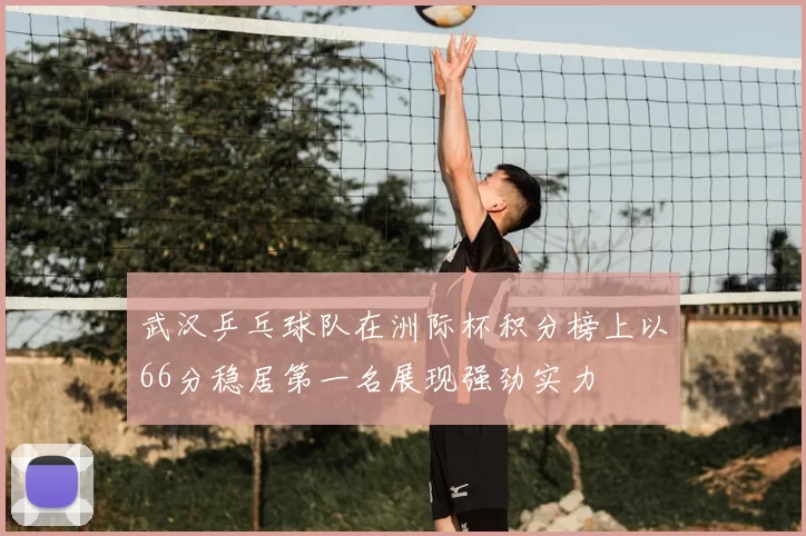 武汉乒乓球队在洲际杯积分榜上以66分稳居第一名展现强劲实力