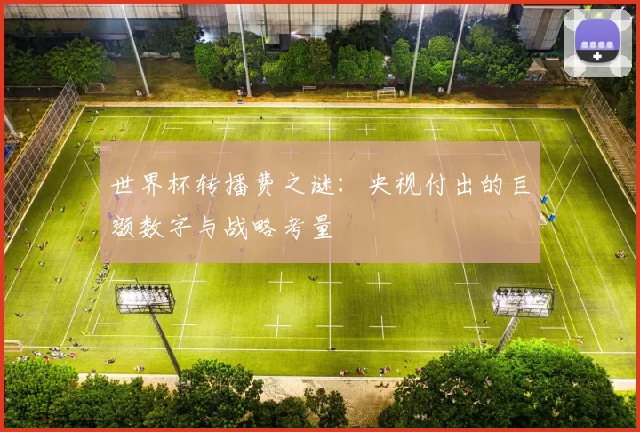 世界杯转播费之谜：央视付出的巨额数字与战略考量
